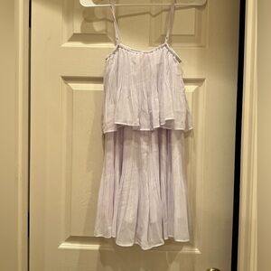 EXLURA white romper size XS